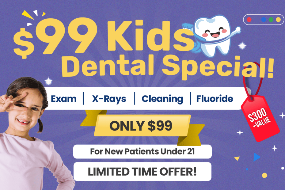 $99 Kids Dental Special, pediatric-dentist-near-me-south-florida