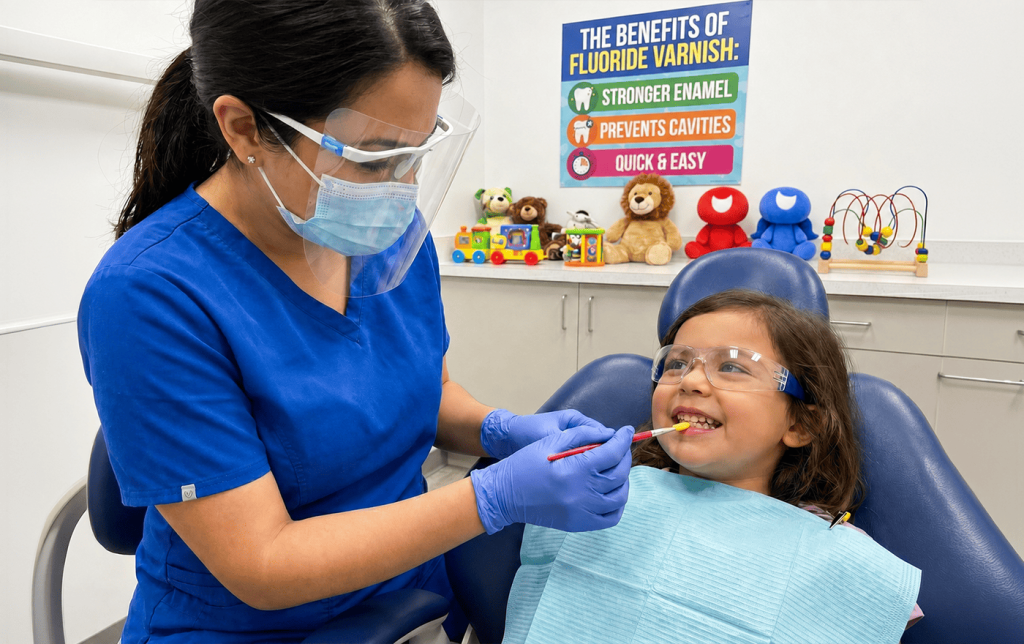 The Benefits of Fluoride Varnish for Kids: Protecting Young Smiles Across South Florida