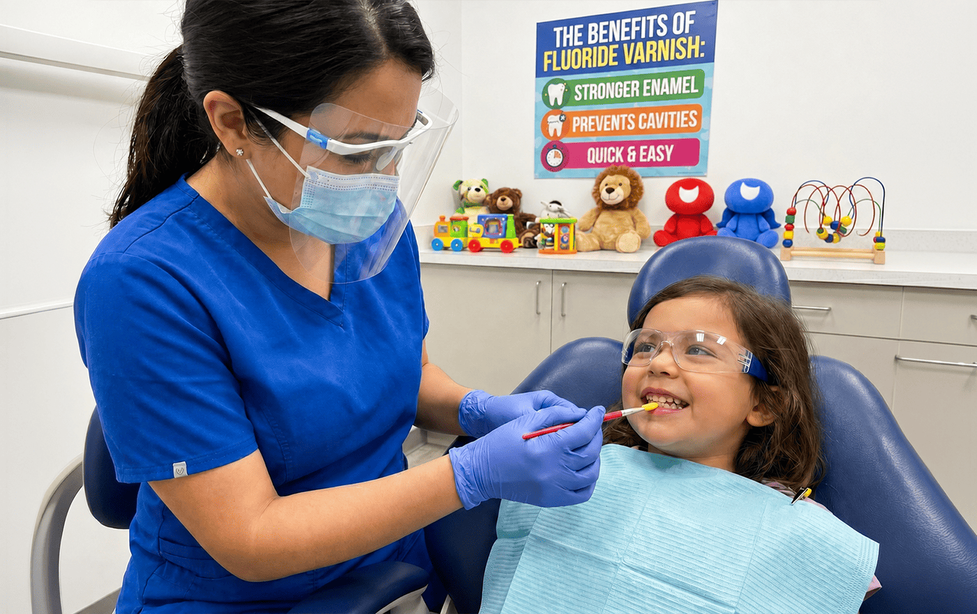 Fluoride Varnish for Kids in Miami