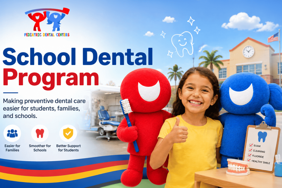 Kids Oral Heatlh Program in Miami Pediatric Dental Centers